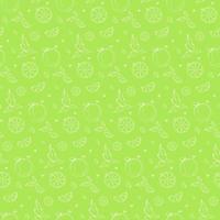 Seamless pattern with limes and leaves. vector