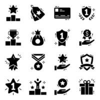 Rewards, Medals and Certificates vector