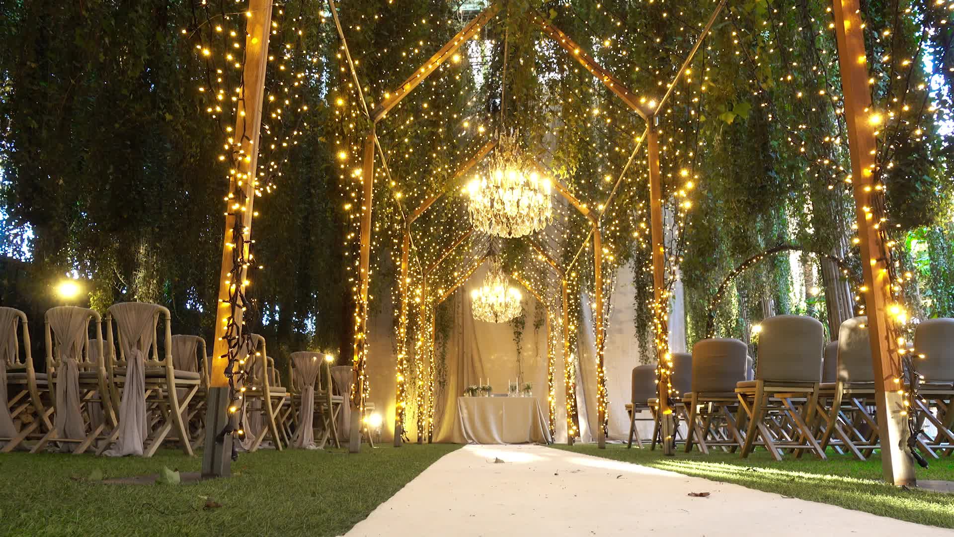 Wedding Decoration Stock Video Footage for Free Download