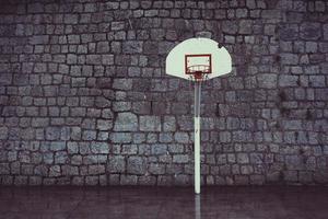 Street basketball hoop sporting equipment photo