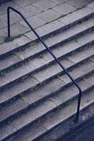 Arquitectura de escaleras en la ciudad de Bilbao, España foto