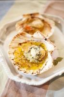 Saint Jacques scallops photo