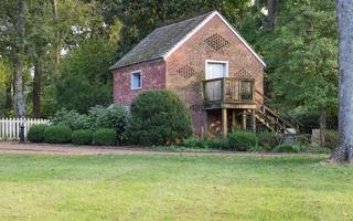 Vintage building at the Belle Meade Mansion in Nashville, Tennessee, 2020. photo