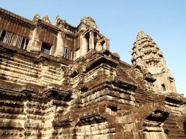 Ruins of Angkor Wat in Siem Reap, Cambodia photo
