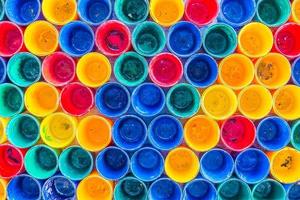 Colorful bottle textures background photo