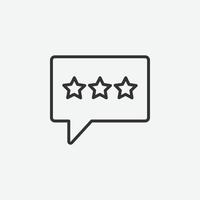 vector illustration of feedback icon symbol