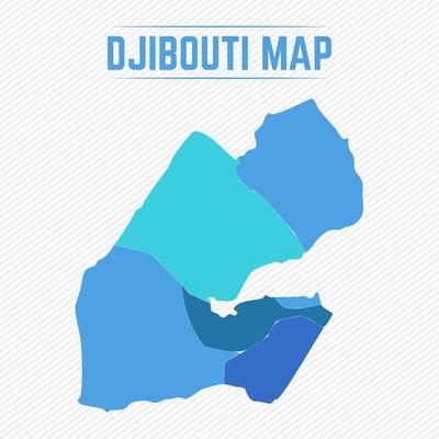 Djibouti Detailed Map With Cities