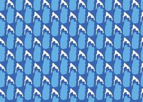 Vector texture background, seamless pattern. Hand drawn, blue, white colors.