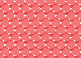 Vector texture background, seamless pattern. Hand drawn, red, white colors.