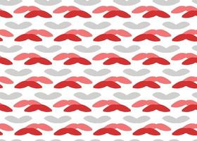 Vector texture background, seamless pattern. Hand drawn, red, grey, white colors.