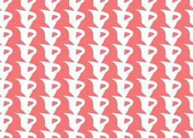 Vector texture background, seamless pattern. Hand drawn, red, white colors.