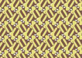 Vector texture background, seamless pattern. Hand drawn, brown, yellow, white colors.