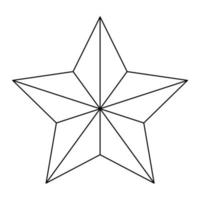 Simple illustration of Christmas tree toy Object for christmas design, mockup vector