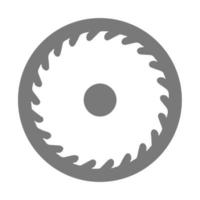 Circular saw simple icon From Working tools vector