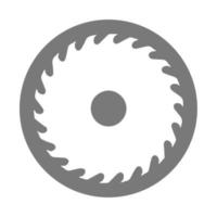 Circular saw simple icon From Working tools vector