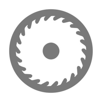 Circular saw simple icon From Working tools