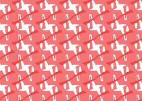 Vector texture background, seamless pattern. Hand drawn, red, white colors.