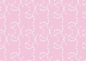 Vector texture background, seamless pattern. Hand drawn, pink, white colors.