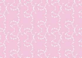 Vector texture background, seamless pattern. Hand drawn, pink, white colors.