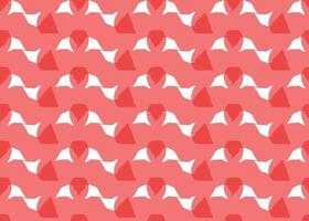 Vector texture background, seamless pattern. Hand drawn, red, white colors.