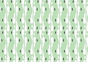 Vector texture background, seamless pattern. Hand drawn, green, white, black colors.