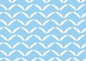 Vector texture background, seamless pattern. Hand drawn, blue, white colors.