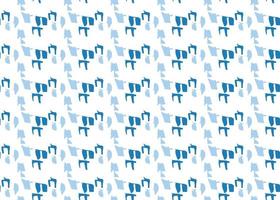 Vector texture background, seamless pattern. Hand drawn, blue, white colors.