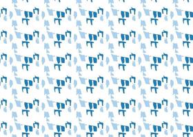 Vector texture background, seamless pattern. Hand drawn, blue, white colors.