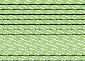 Vector texture background, seamless pattern. Hand drawn, green, white, black colors.