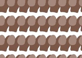 Vector texture background, seamless pattern. Hand drawn, brown, white colors.