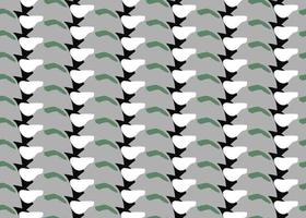 Vector texture background, seamless pattern. Hand drawn, grey, green, black, white colors.