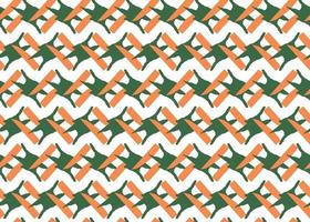 Vector texture background, seamless pattern. Hand drawn, green, orange, white colors.