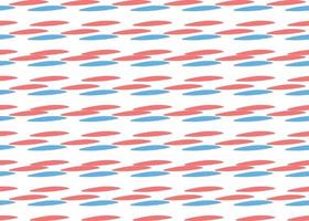 Vector texture background, seamless pattern. Hand drawn, red, blue, white colors.