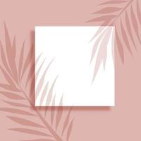abstract background with leaves shadow vector