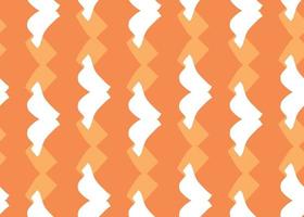 Vector texture background, seamless pattern. Hand drawn, orange, white colors.