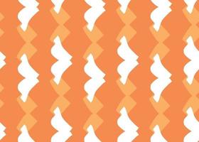 Vector texture background, seamless pattern. Hand drawn, orange, white colors.