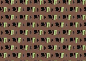 Vector texture background, seamless pattern. Hand drawn, brown, green colors.