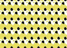 Vector texture background, seamless pattern. Hand drawn, yellow, black, white colors.