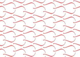 Vector texture background, seamless pattern. Hand drawn, red, white colors.