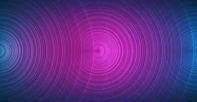Neon Digital Sound Wave on Dark Blue Background,technology and earthquake wave diagram concept,design for music studio and science,Vector Illustration. vector
