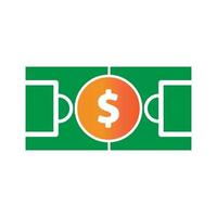 soccer ball transfer illlustration design. soccer ball transfer icon isolated on white background. ready use vector. vector