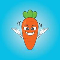 Carrot Character Vector