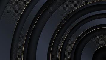 Luxury abstract background in curved style. vector