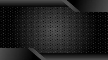 black metallic background vector