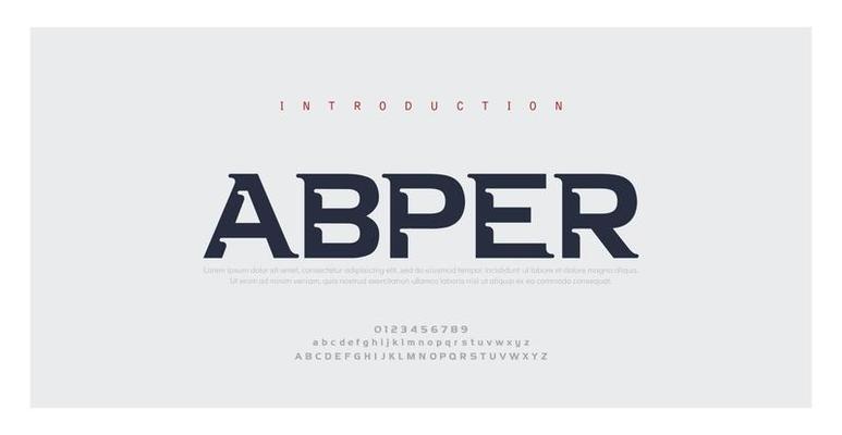 Abstract modern minimal alphabet fonts. Typography urban style for fun, sport, technology, fashion, digital, future creative logo font.
