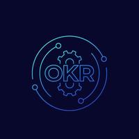 OKR, Objectives and key results, linear vector