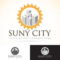 logotipo de suncity 3 vector