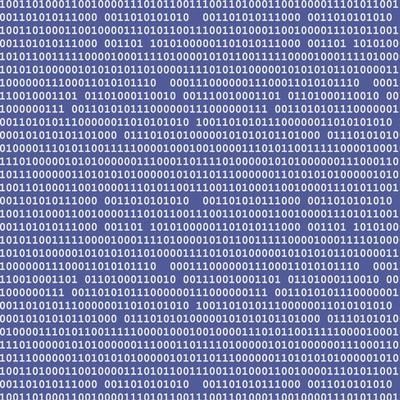 binary Pattern blue
