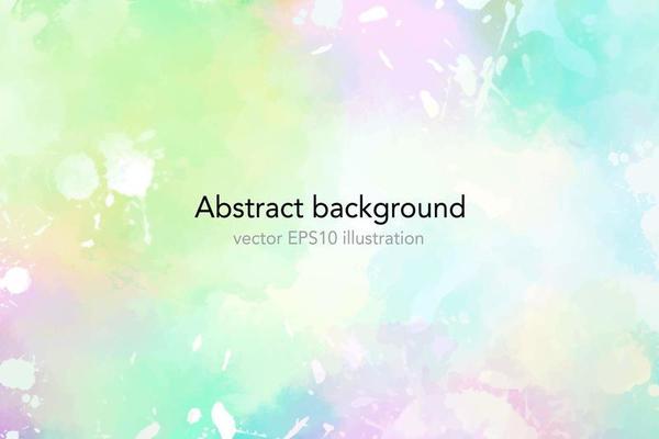 Abstract colorful watercolor texture hand drawing graphic design vector EPS10 illustration background.