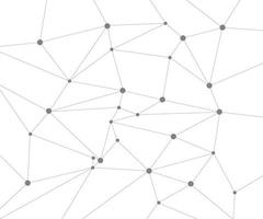 Geometric graphic background molecule and communication. Big data complex with compounds. Perspective backdrop. Digital data visualization. Scientific cybernetic vector illustration.